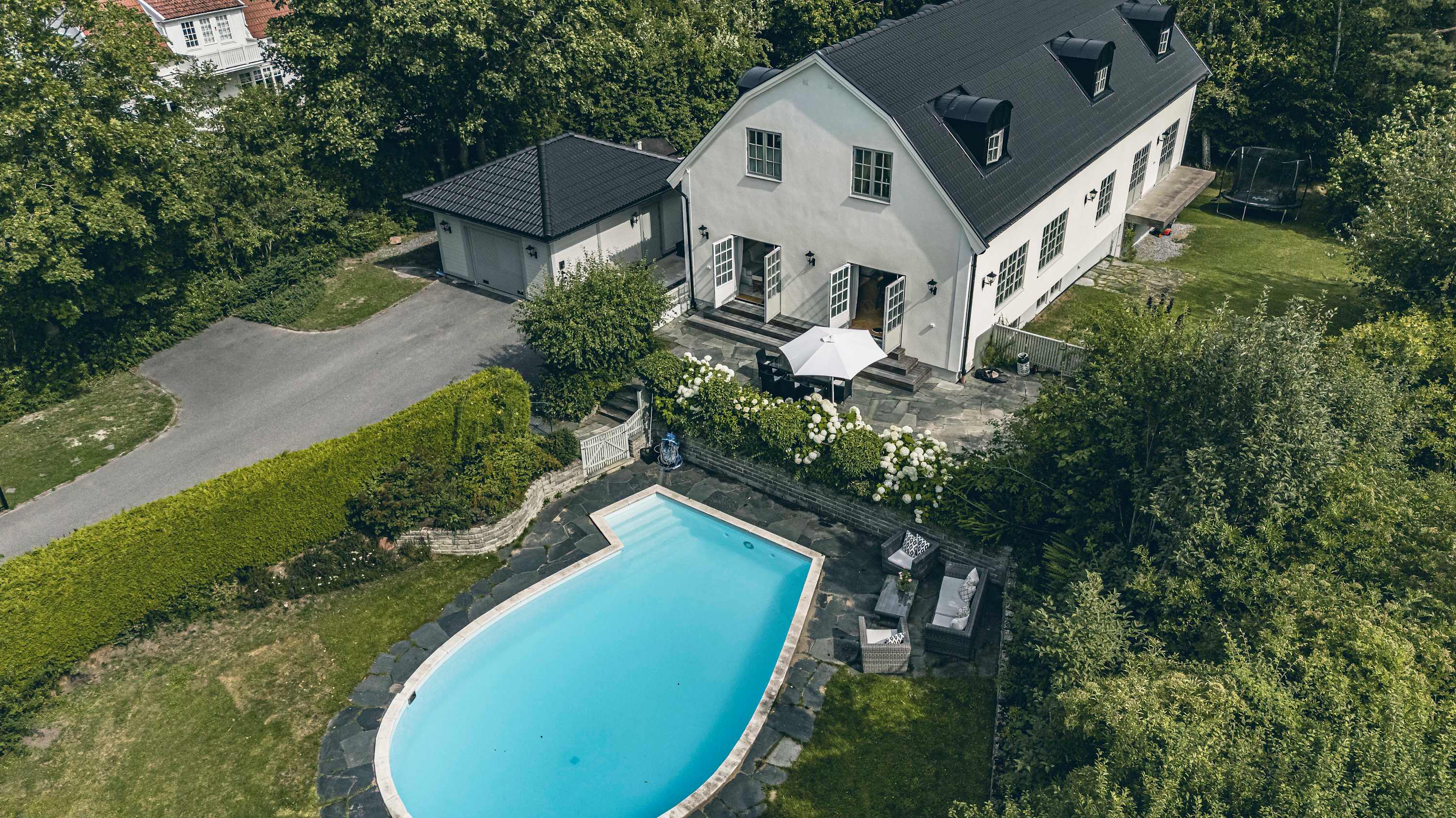 Luxury Villa with pool 10 mins with train to STHLM – Djursholm, Danderyd